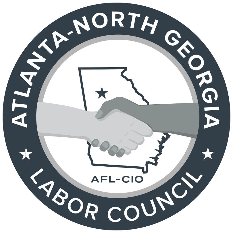 Logo for The Georgia American Federation of Labor and Congress of Industrial Organizations